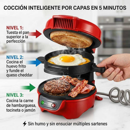 Máquina Moldeadora de Hamburguesas