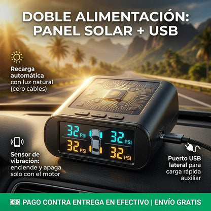Control de presión de neumatico