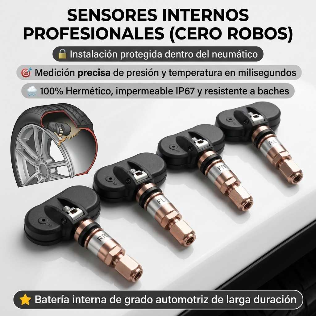 Control de presión de neumatico