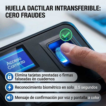 Hullero Con Control de Asistencia
