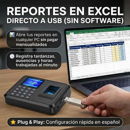 Hullero Con Control de Asistencia